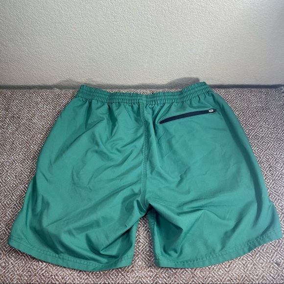 Outerknown Trunks Shorts Mens Sz Large Green Nomadic Volley Lightweight Outdoor - Picture 4 of 10